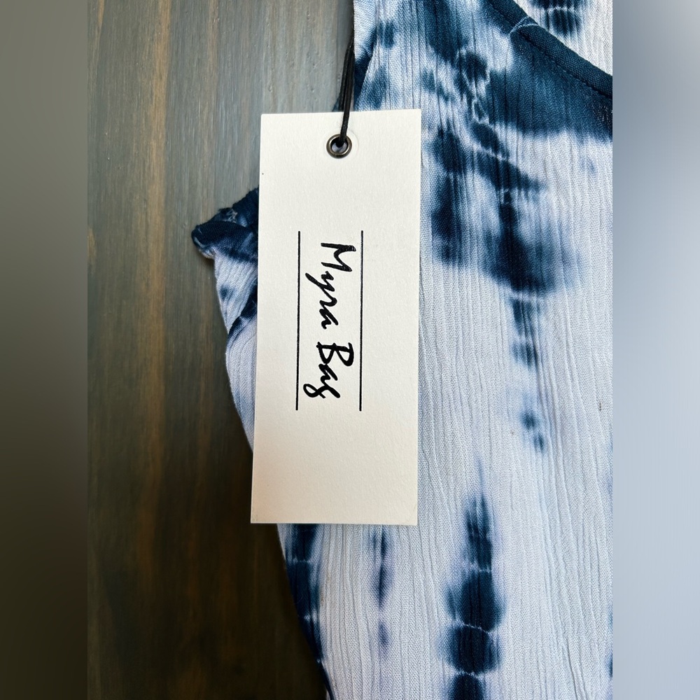 NWT Myra bag blue & white dress size M - Picture 5 of 7